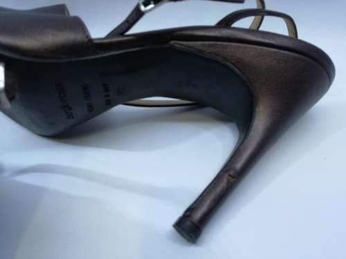 Sergio Rossi  size 5 -Worn once only - LOOK!!! little damage to one heel - see pic