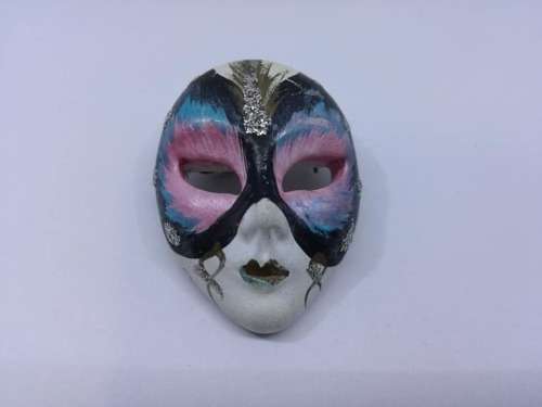 Mask brooch