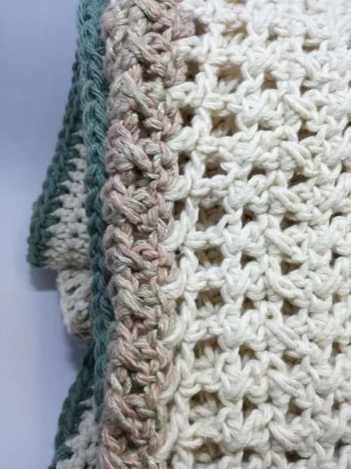 Hand made cotton blanket! LOOK!!!