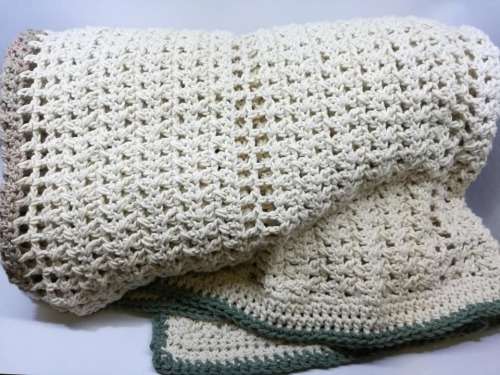 Hand made cotton blanket! LOOK!!!