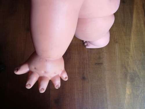 Huge Kewpie doll - soft. LOOK!!!!