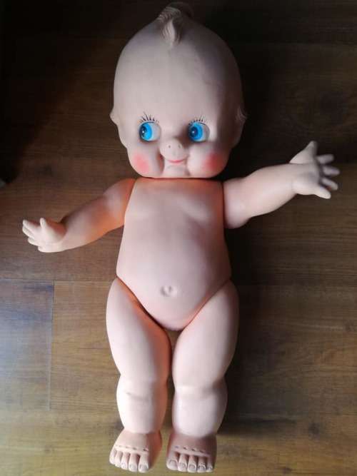 Huge Kewpie doll - soft. LOOK!!!!