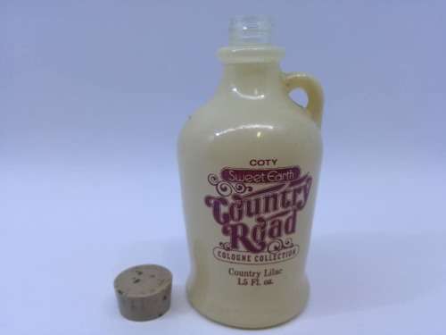 Vintage Coty Sweet Earth Country Road Country Lilac Cologne bottle