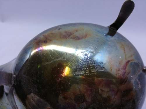 Stunning vintage Sheffield gravy boat/milk jug