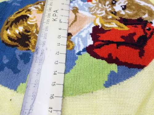 Petit point tapestry