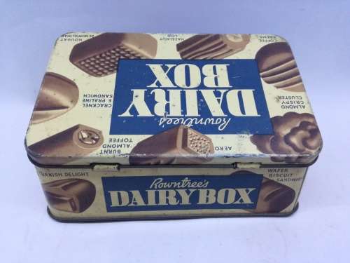 VINTAGE Rowntree Dairy box tin