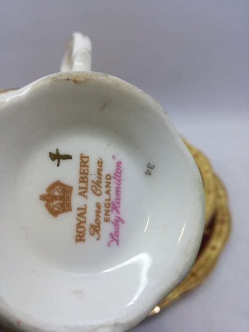 Royal Albert Lady Hamilton trio