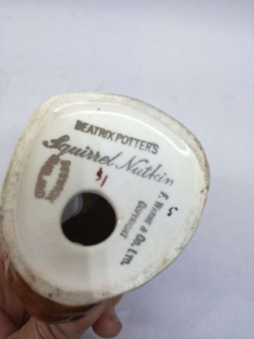 Beatrix Potter Squirrel - damage to ears