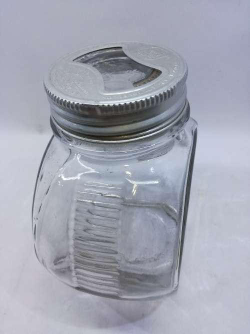 Unique Hoosier Canning Jar/Canister with Ball Glass