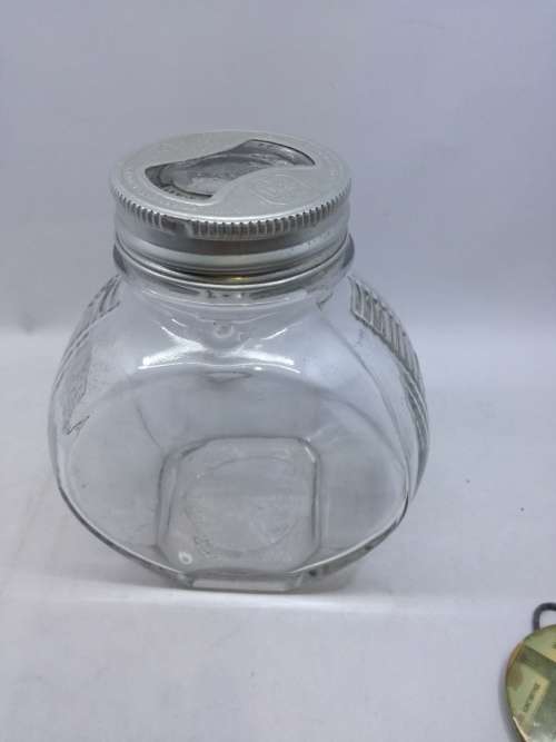 Unique Hoosier Canning Jar/Canister with Ball Glass