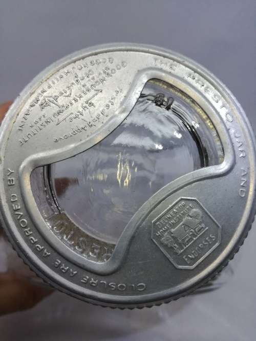 Unique Hoosier Canning Jar/Canister with Ball Glass