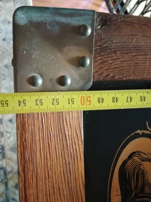 NED EGAN ` OLD IRELAND ` GENUINE COPPER ETCHING FRAMED IN CEDAR