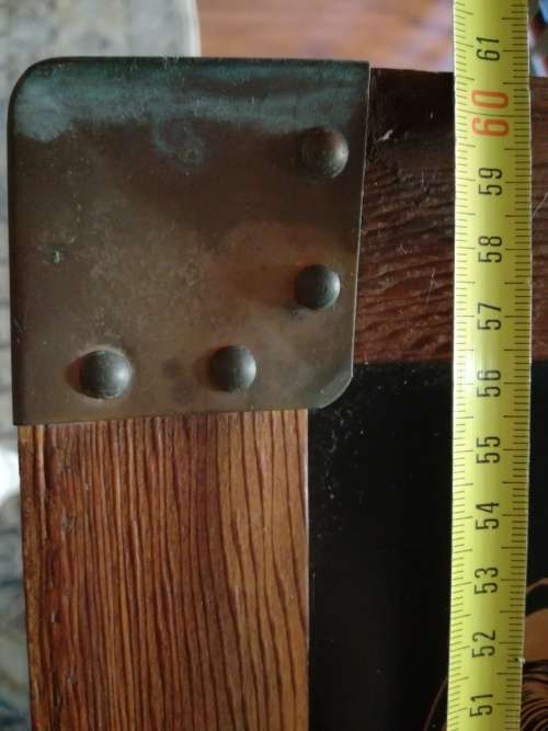 NED EGAN ` OLD IRELAND ` GENUINE COPPER ETCHING FRAMED IN CEDAR