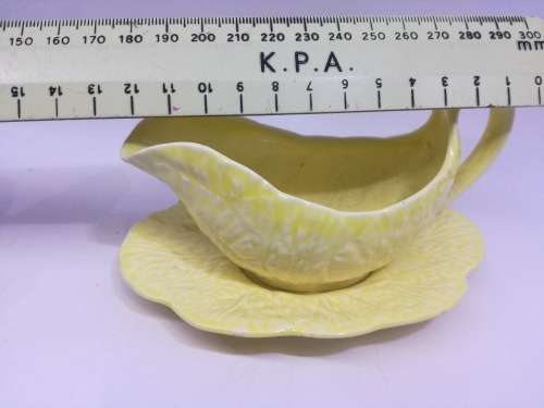 Crown Devon small sauce jug and saucer