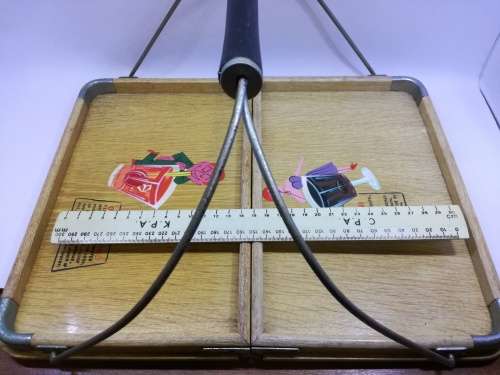 Vintage fold up drink tray
