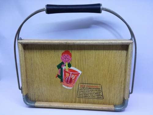 Vintage fold up drink tray