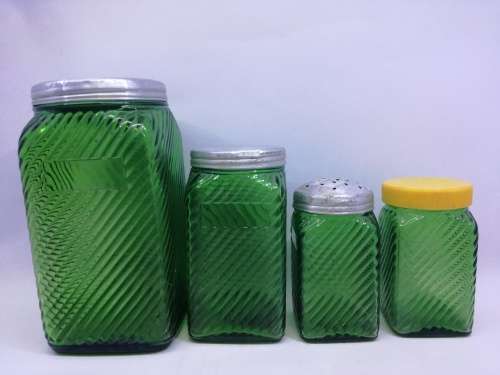 Owens I'llionse Forrest green glass bottles! Look!!