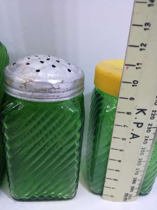 Owens I'llionse Forrest green glass bottles! Look!!