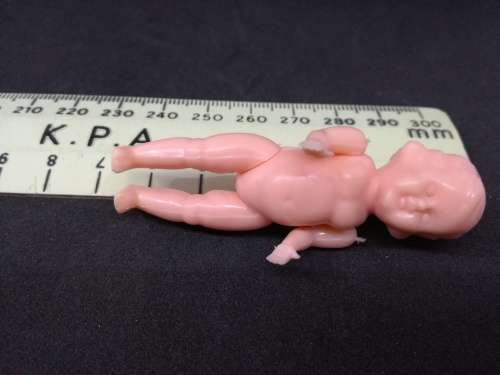 Vintage small Hard plastic doll