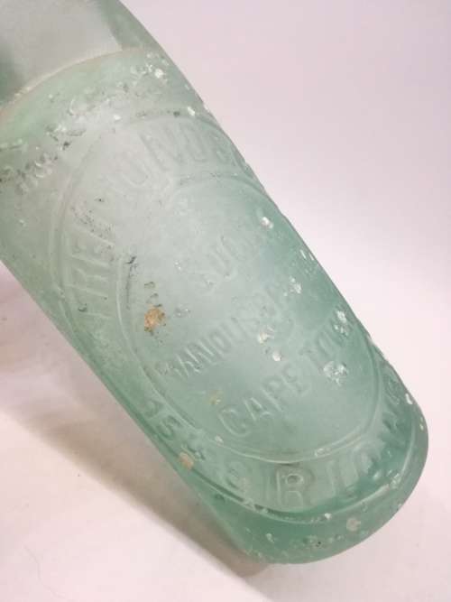 Freimond codd bottle with glass lid