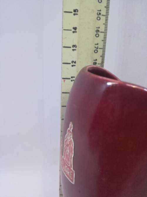 Lucia Ware Maroon vase