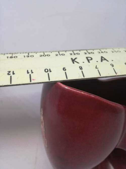 Lucia Ware Maroon vase