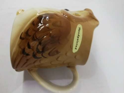 VINTAGE  owl milk jug