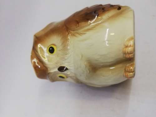 VINTAGE  owl milk jug