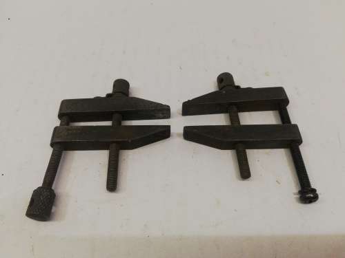 Vintage Moore and Wright Sheffield England engineer clamp set