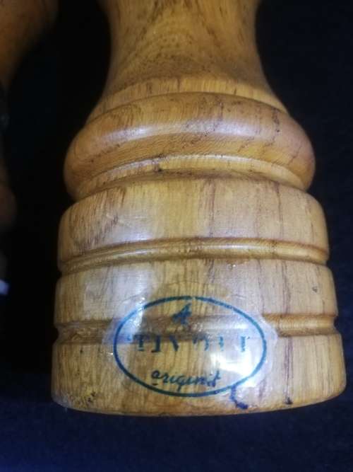 Vintage Tivoli Salt and Pepper grinder - Wood and Copper