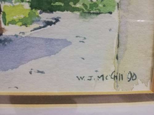 William James MCGILL watercolor