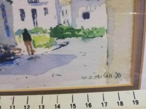 William James MCGILL watercolor