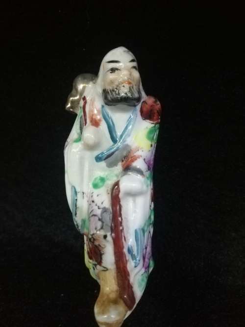 Vintage hand painted oriental figurines