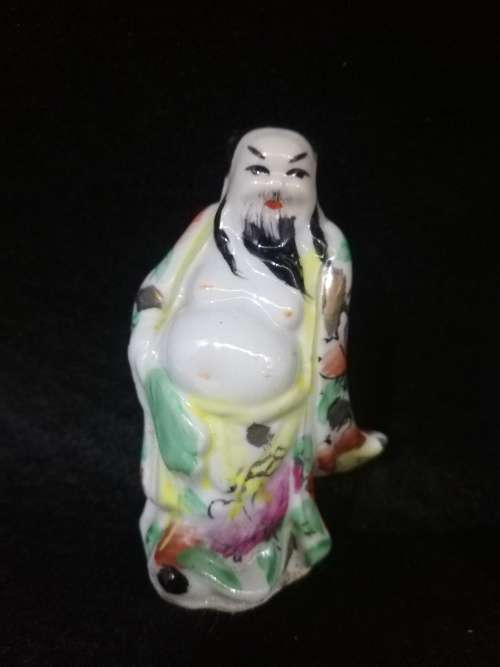 Vintage hand painted oriental figurines