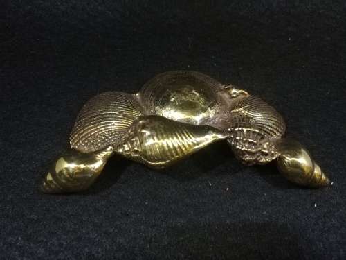 Brass Shell  belt buckle