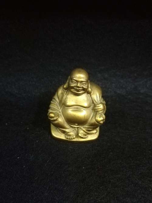 Gold Buddha figurine