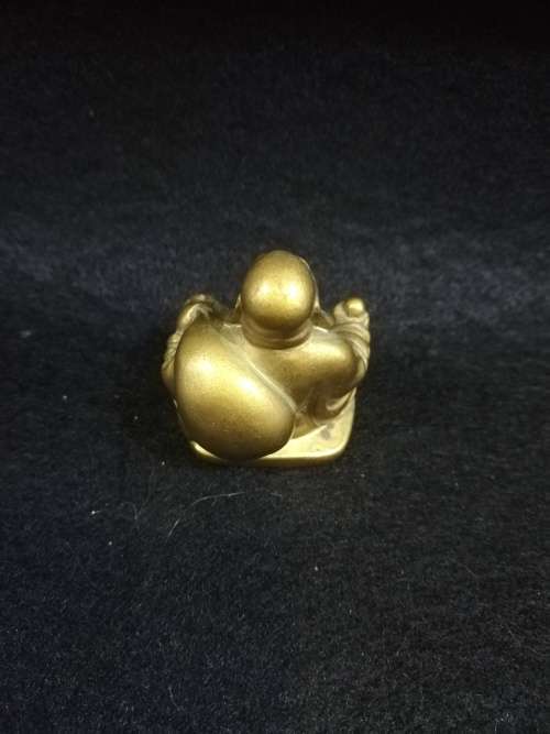 Gold Buddha figurine