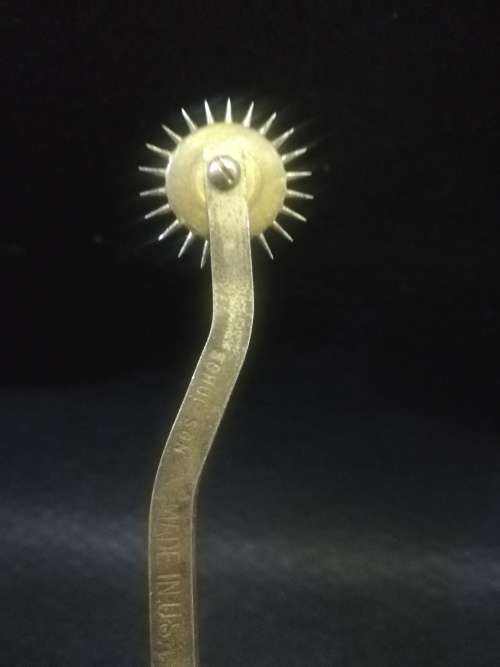 Vintage Leather Pricking Wheel