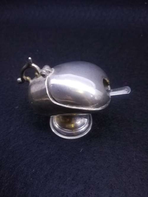 Small salt pot - Silver plated Elweco