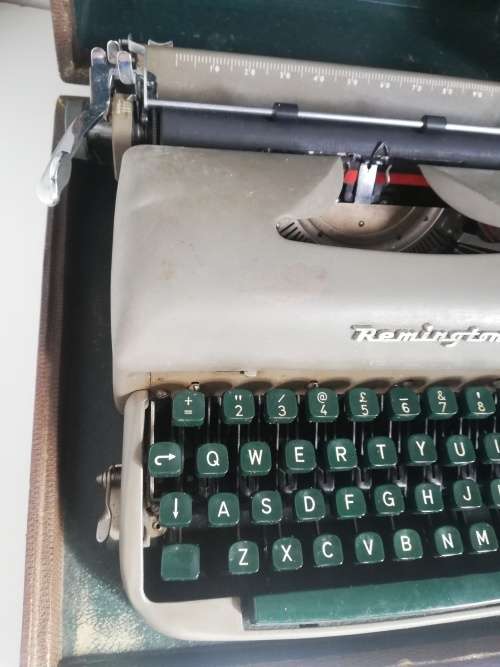 Remington Typewriter in case