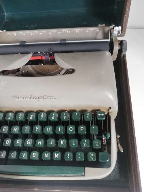 Remington Typewriter in case