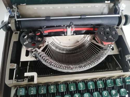 Remington Typewriter in case