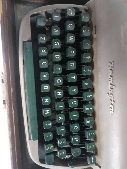 Remington Typewriter in case