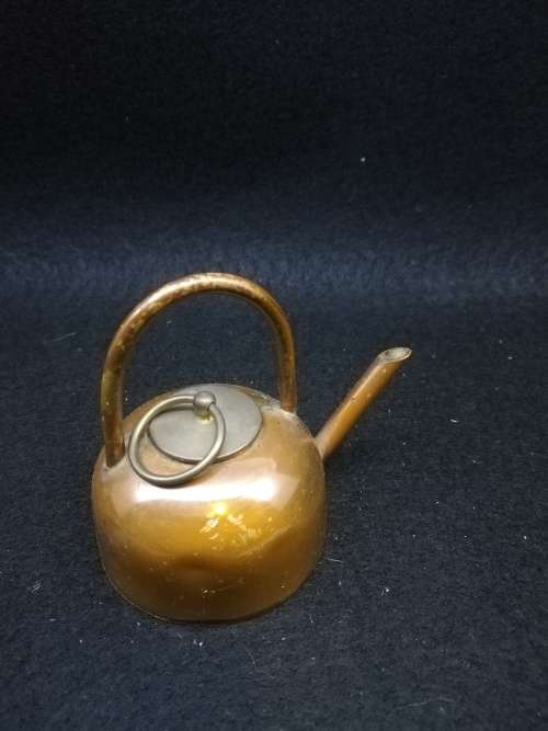 VINTAGE copper kettle ornament