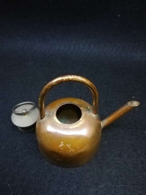 VINTAGE copper kettle ornament