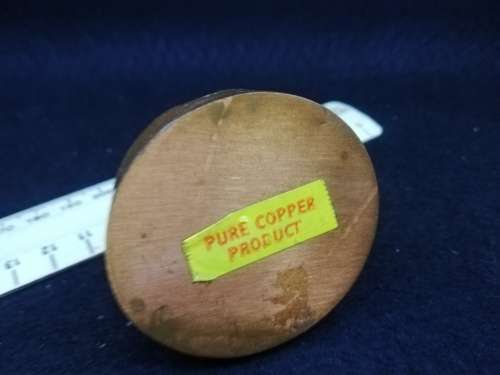 VINTAGE copper kettle ornament