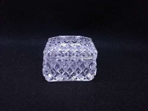 Beautiful glass trinket box