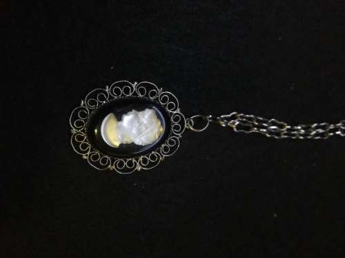 Vintage Cameo look necklace
