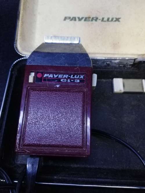 Payer-lux shaver - working
