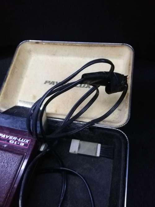 Payer-lux shaver - working